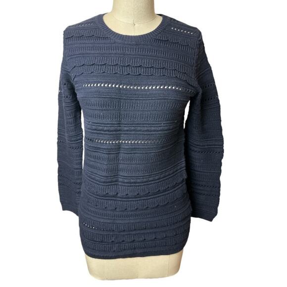 Banana Republic Sweaters - Banana Republic Navy Long Sleeve Sweater Women's Size S